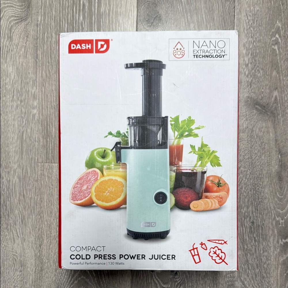 Mint Cold Press Juicer Power Juicer - Brand New *Never Used*